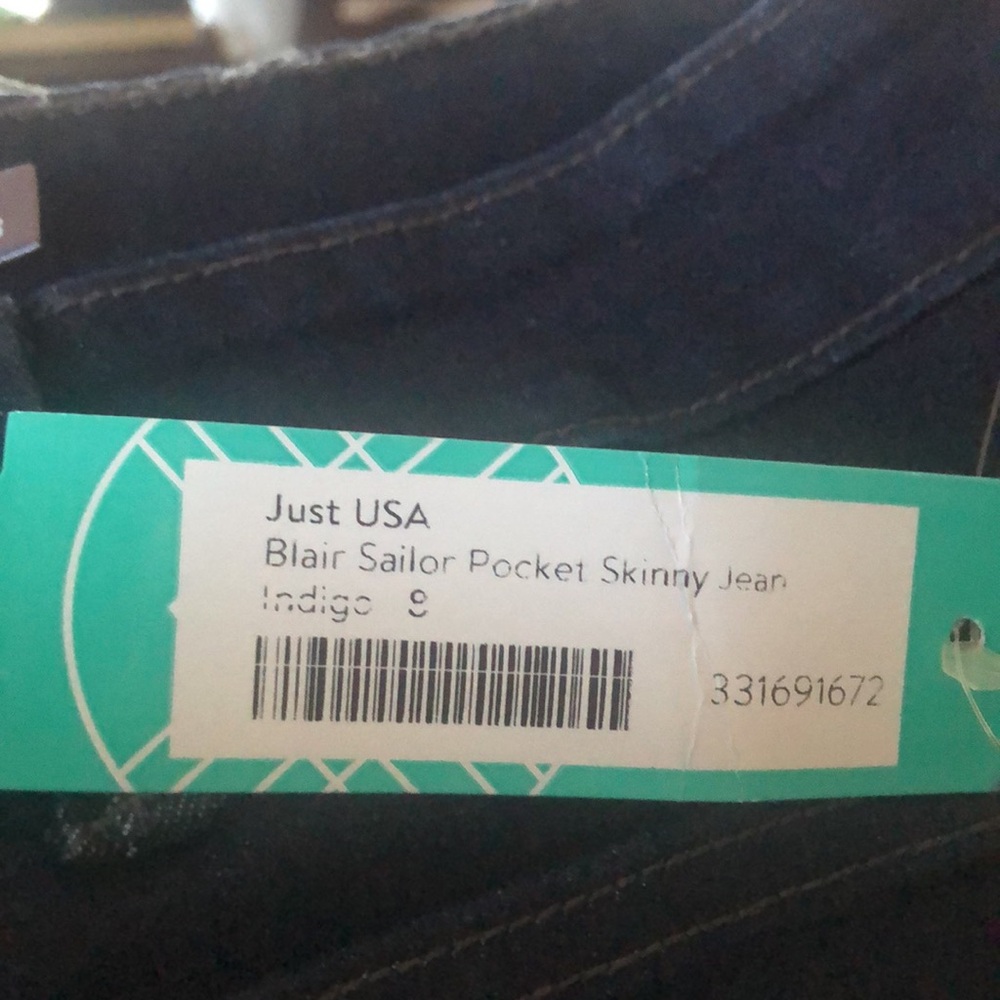 NWT Just USA Blair Sailor pocket skinny jeans (last price drop) - Picture 8 of 8